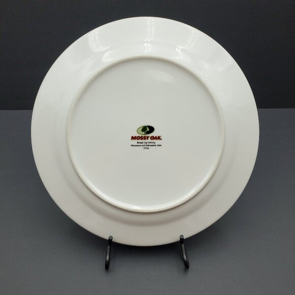Mossy Oak Break Up Infinity Dinner Plates Wooded Camouflage Dinner Plates - Picture 3 of 4